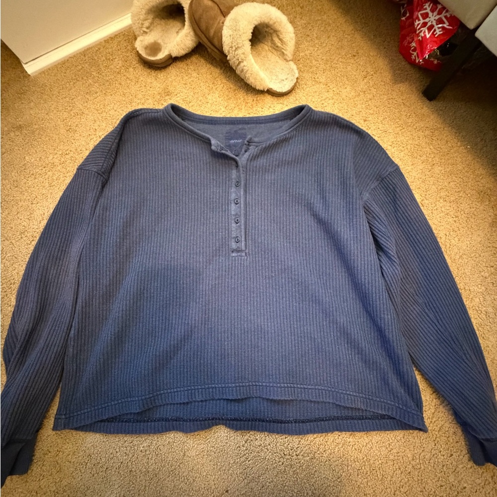 Aerie Navy blue Top